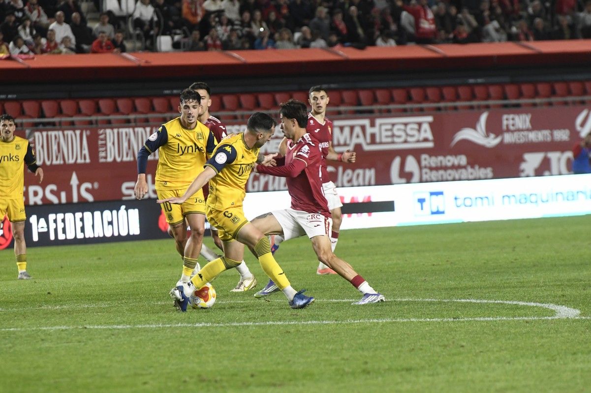 Revive la victoria del Real Murcia frente al Alcorcón, en imágenes