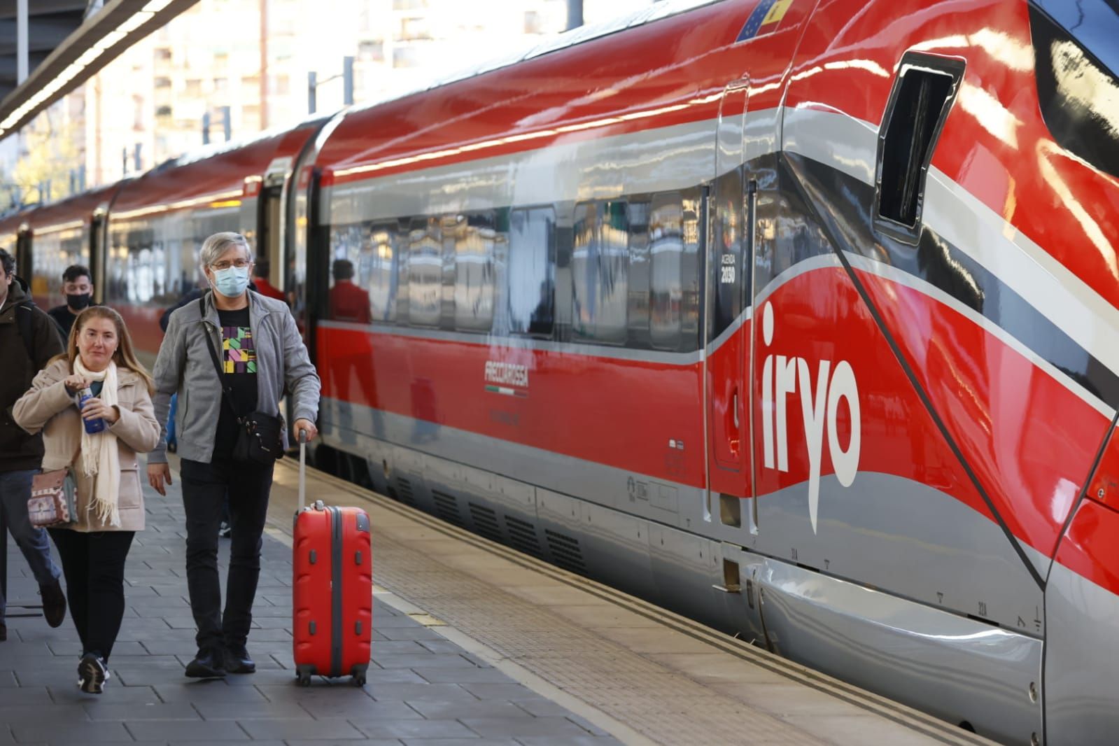 Llega el primer Iryo a València