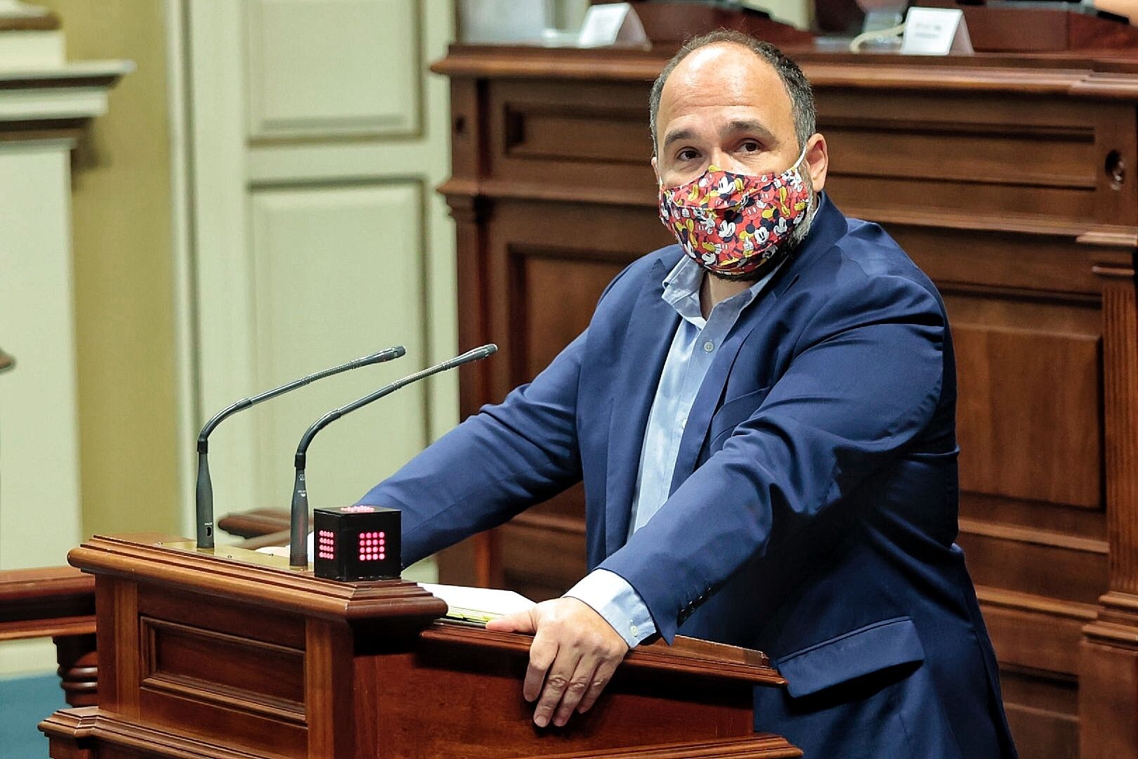 Pleno del Parlamento de Canarias