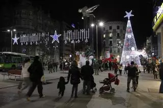 Del primer árbol de luz a la Navidad más grande de la historia: la eclosión de las luces de Vigo