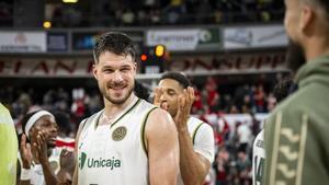 Jonathan Barreiro sonríe tras la vctoria en Chalon.