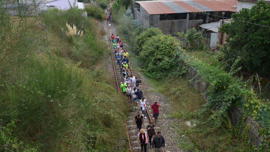 La Diputación define el trazado de la vía verde Pontevedra-Arcade y pide a Adif la cesión de los terrenos