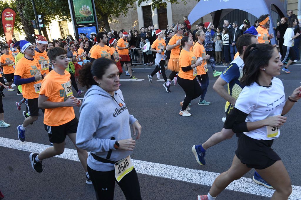 La San Silvestre 2025 en Murcia, en fotografías