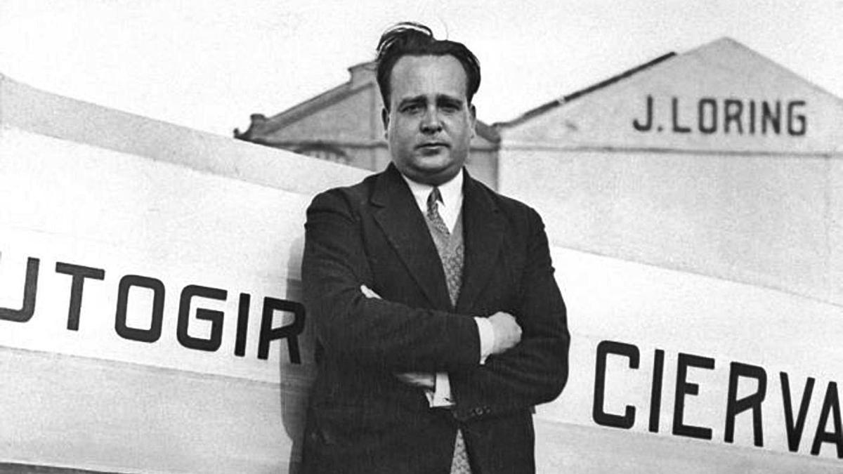 El ingeniero Juan de la Cierva, inventor del autogiro. | ARCHIVO