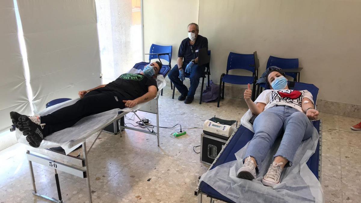 Bajan las donaciones de sangre en los primeros días del desconfinamiento