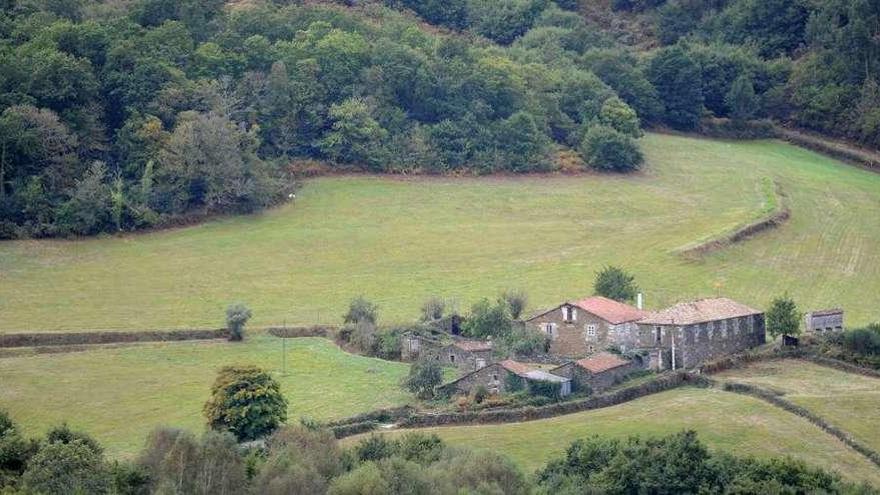 Aldea de Casal de Chedas, en Lalín. // Bernabé/Javier Lalin