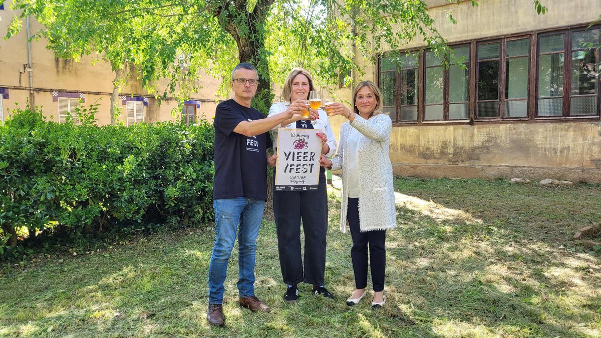Jesús Subirats, Marina Bertran i Eva Serra han presentat el Vieerfest 2026