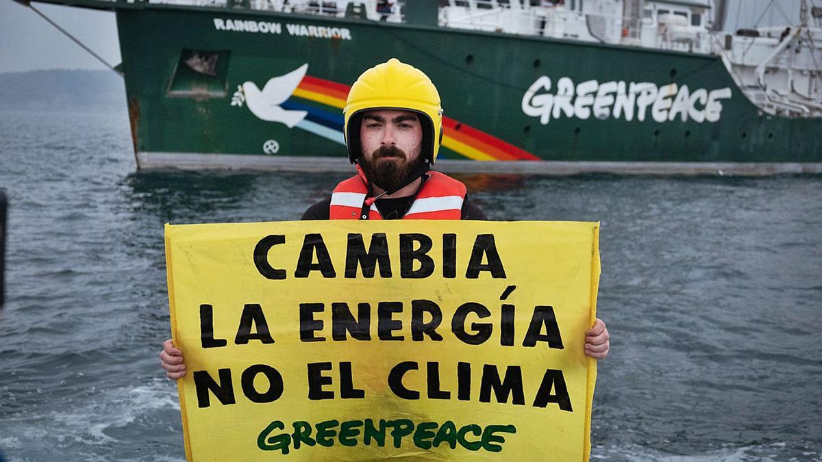 Campaña de concienciación para una transición energética desarrollada por Greenpeace. | LEVANTE-EMV