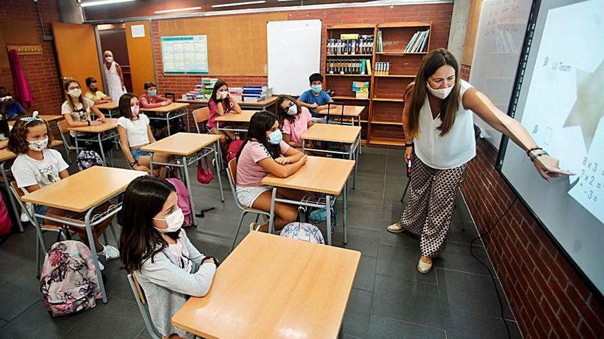 Primer trimestre a l&#039;escola El Pla de Girona.