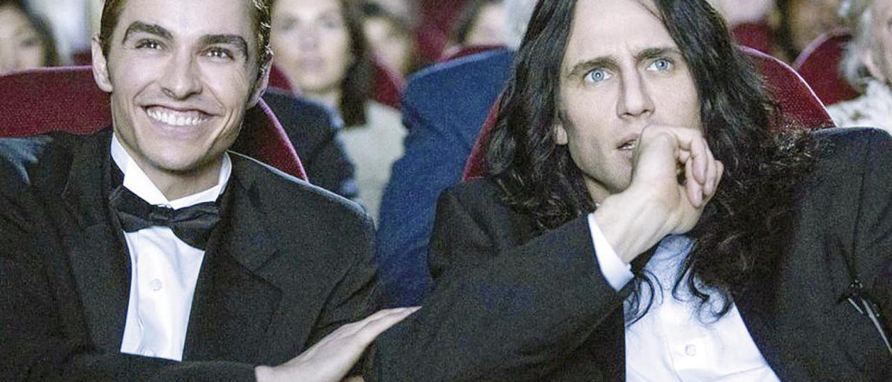 Los hermanos Dave y James Franco protagonizan &quot;The disaster artist&quot;.