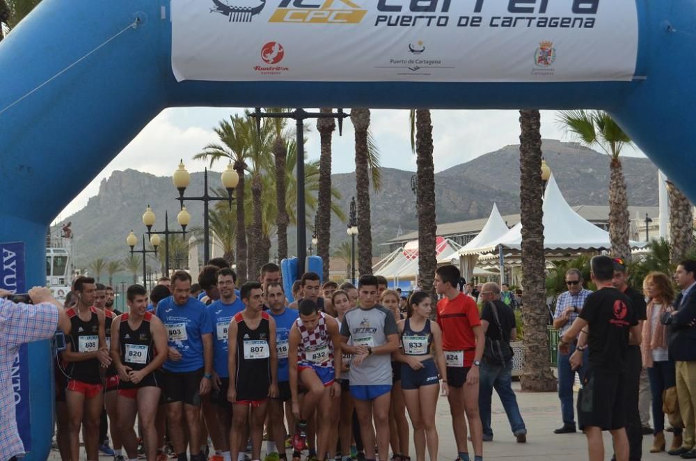 La Carrera Puerto de Cartagena encumbra a Franco y Del Solar