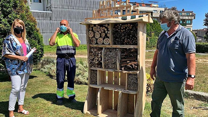 Salceda conta xa co seu primeiro hotel de insectos