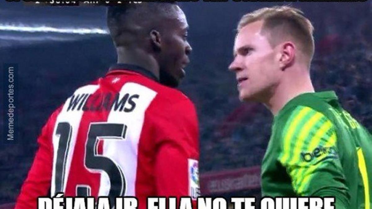 Uno de los memes del Athletic - FC Barcelona