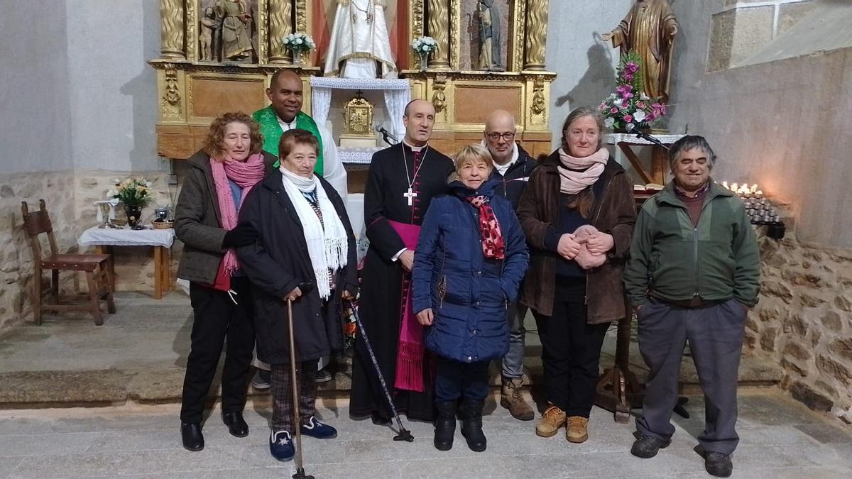 Visita pastoral del obispo de Astorga