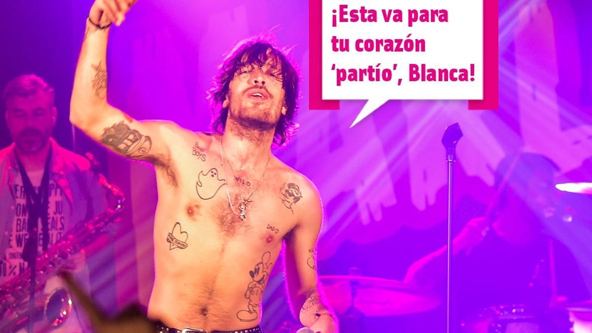 Canción de Marlon para Blanca Suárez