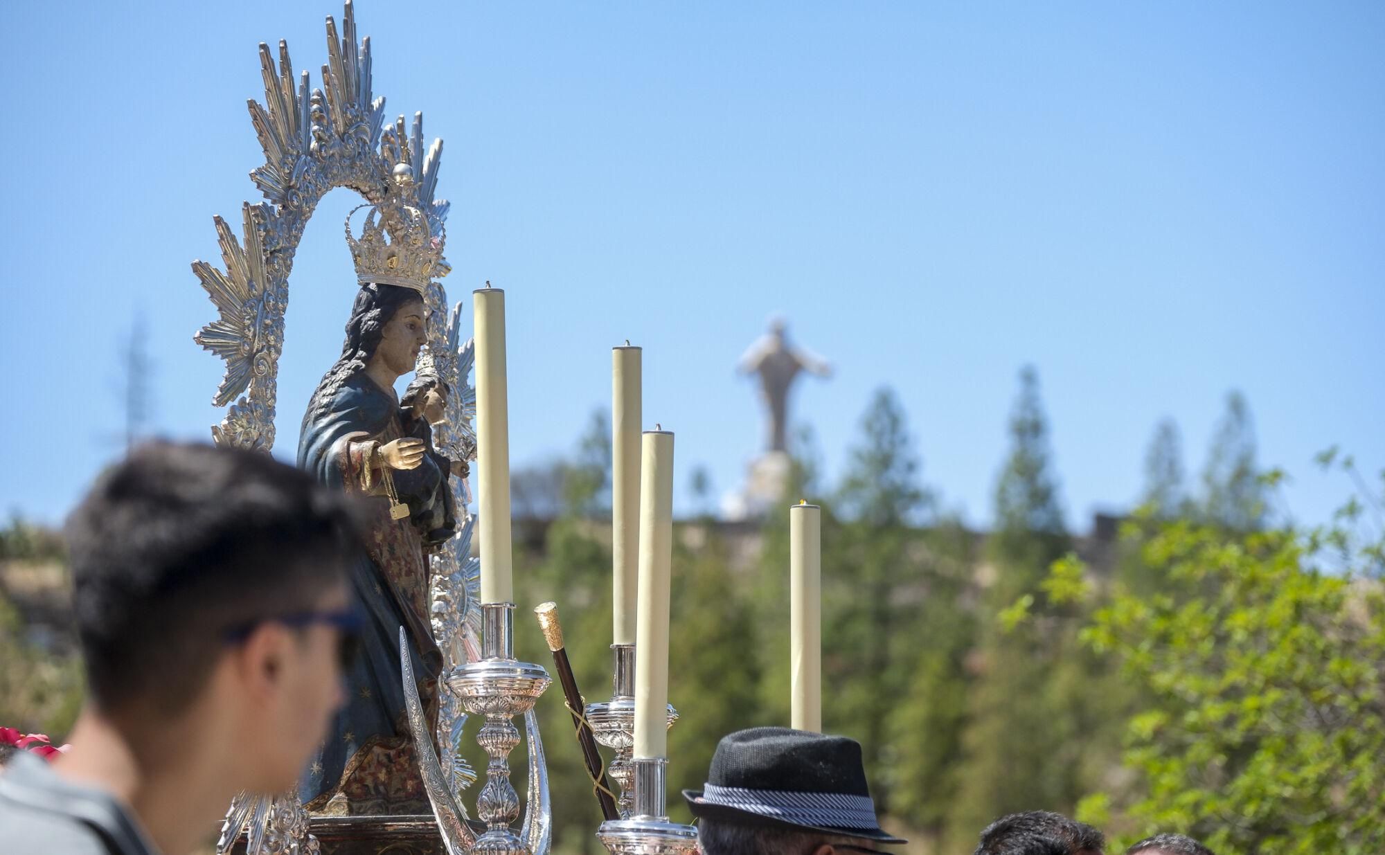 Procesión de la Virgen de La Cuevita, Artenara