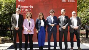 Presentación del acuerdo entre la Generalitat y la MWCapital en el Palau Robert