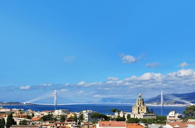 Puente Italia, Escila y Caribdis, Sicilia