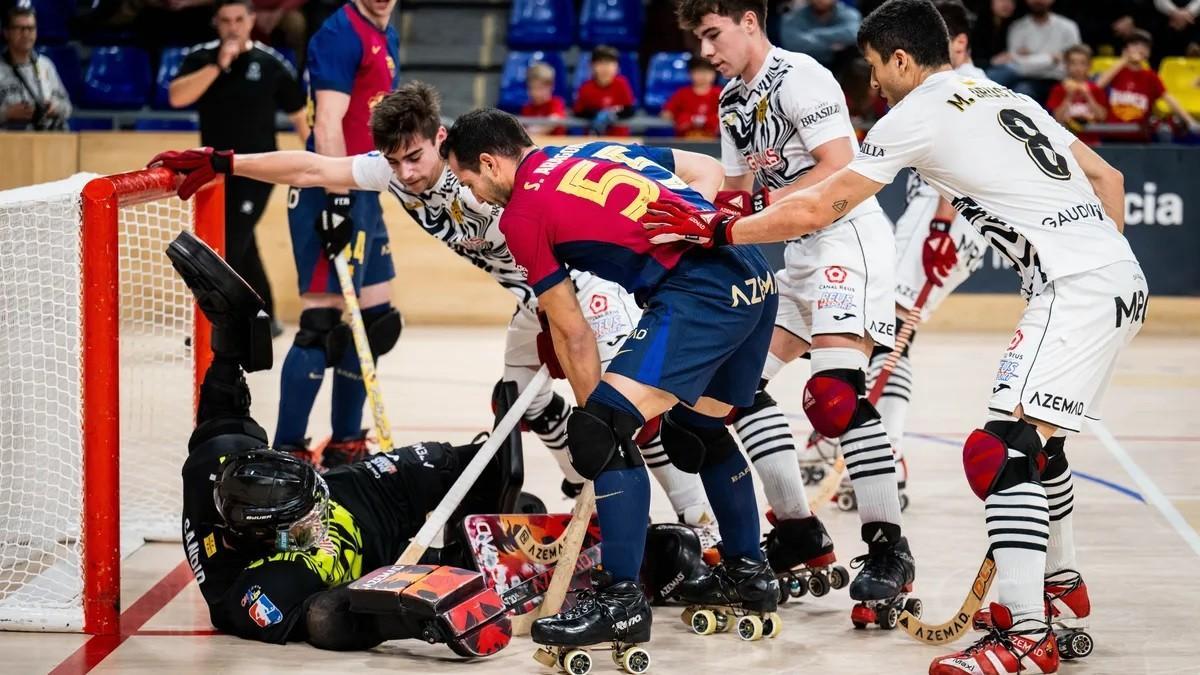 Aragonès, durante una acción del partido