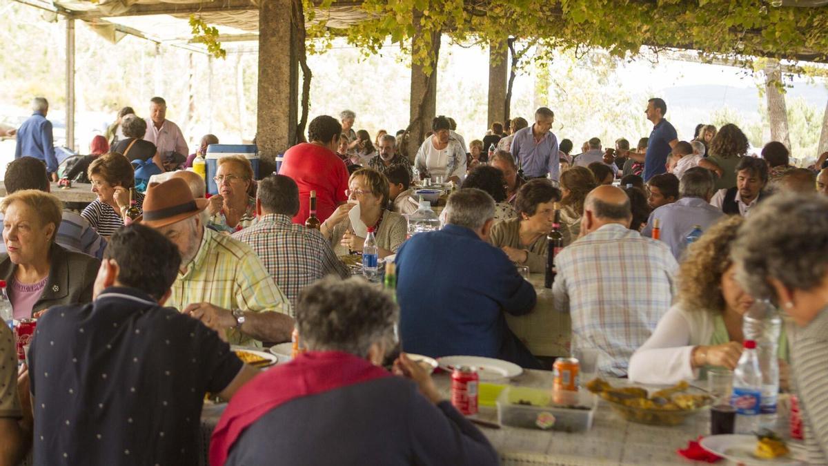 Festa do Emigrante en Larazo en 2019.