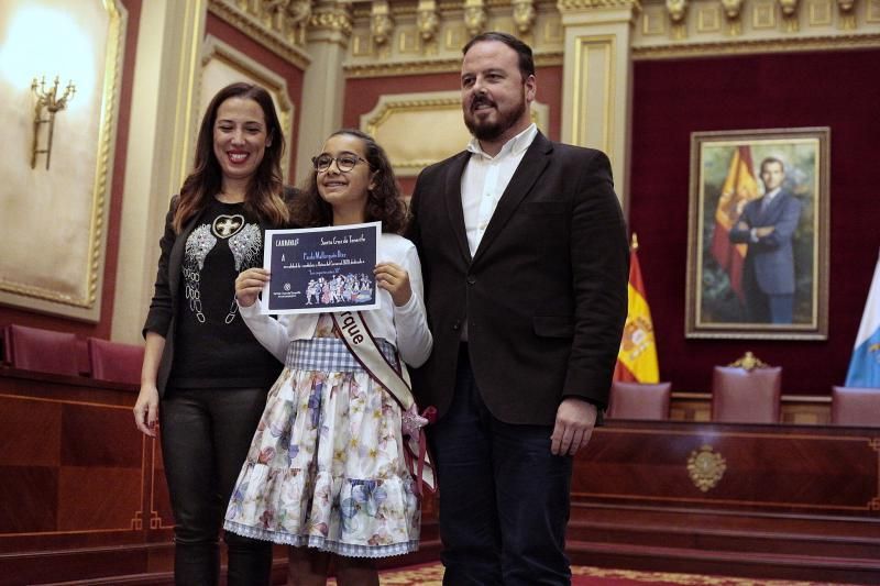 Recepción a las candidatas a Reinas del Carnaval