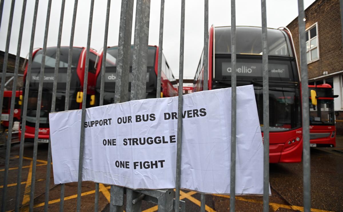 Londres, afectada por una nueva jornada de huelga en el transporte