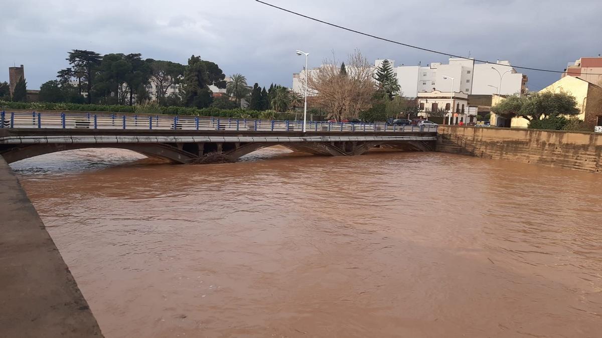 Imagen del Río Anna a su paso por Burriana