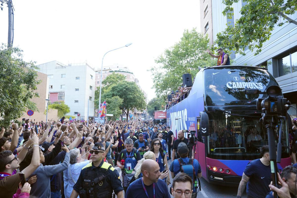 Les millors imatges de la rua del Barça a Barcelona
