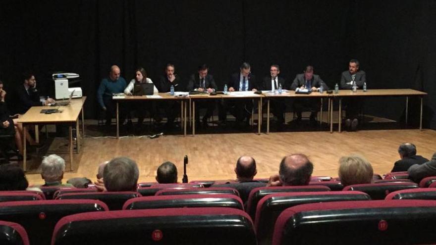 Un momento de la asamblea de Nueva Pescanova. // L. G.