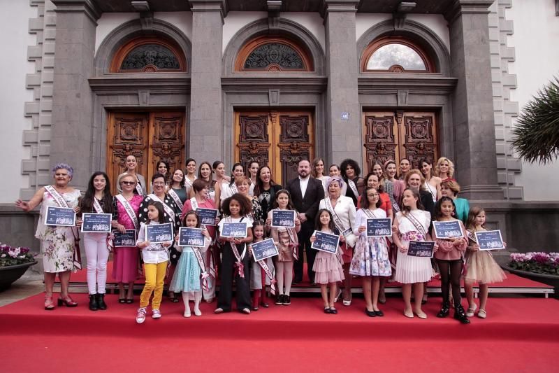 Recepción a las candidatas a Reinas del Carnaval