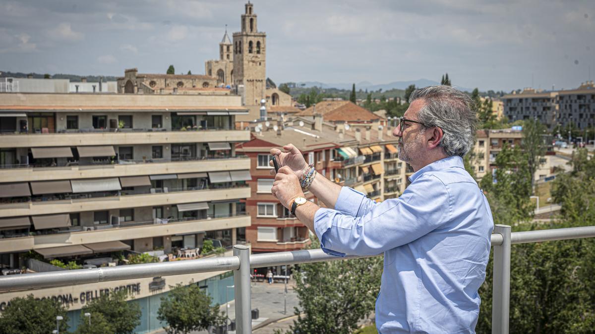 Entrevista al alcalde de Sant Cugat, Josep Maria Vallès (Juntos) como nuevo alcalde de la ciudad.