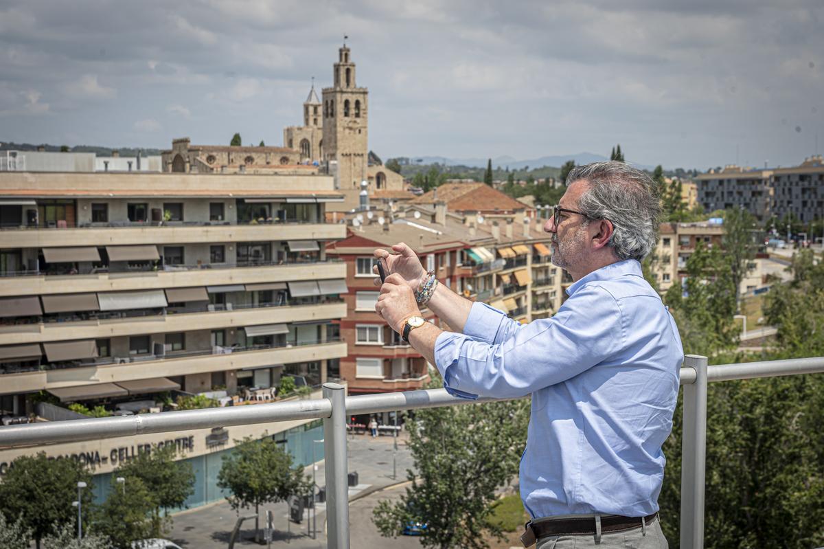 Entrevista al alcalde de Sant Cugat, Josep Maria Vallès (Juntos) como nuevo alcalde de la ciudad.