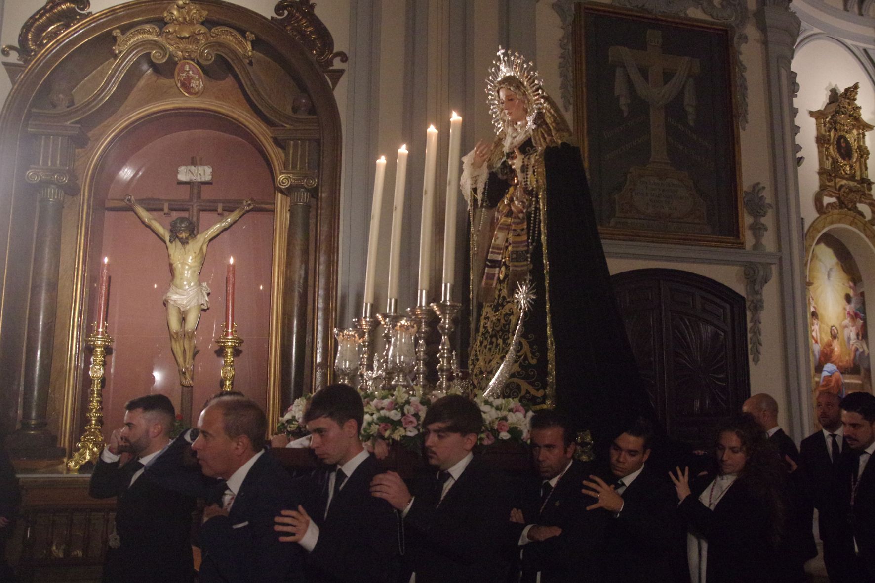 Rosario vespertino de la Virgen de Consolación y Lágrimas