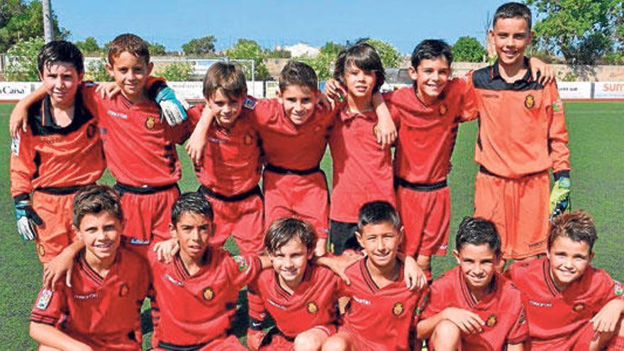 El Mallorca benjamín se proclamó este fin de semana campeón de Mallorca.