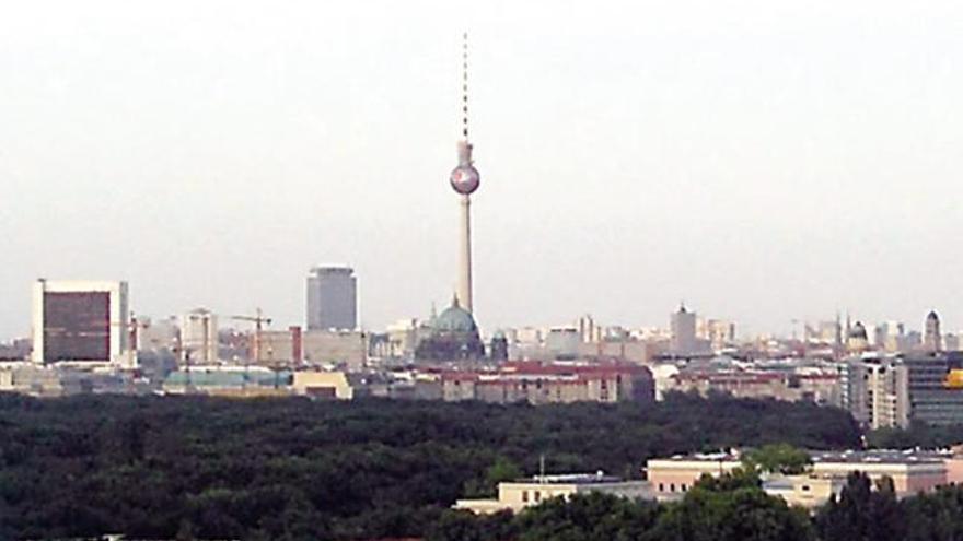 Panorámica de la ciudad de Berlín.