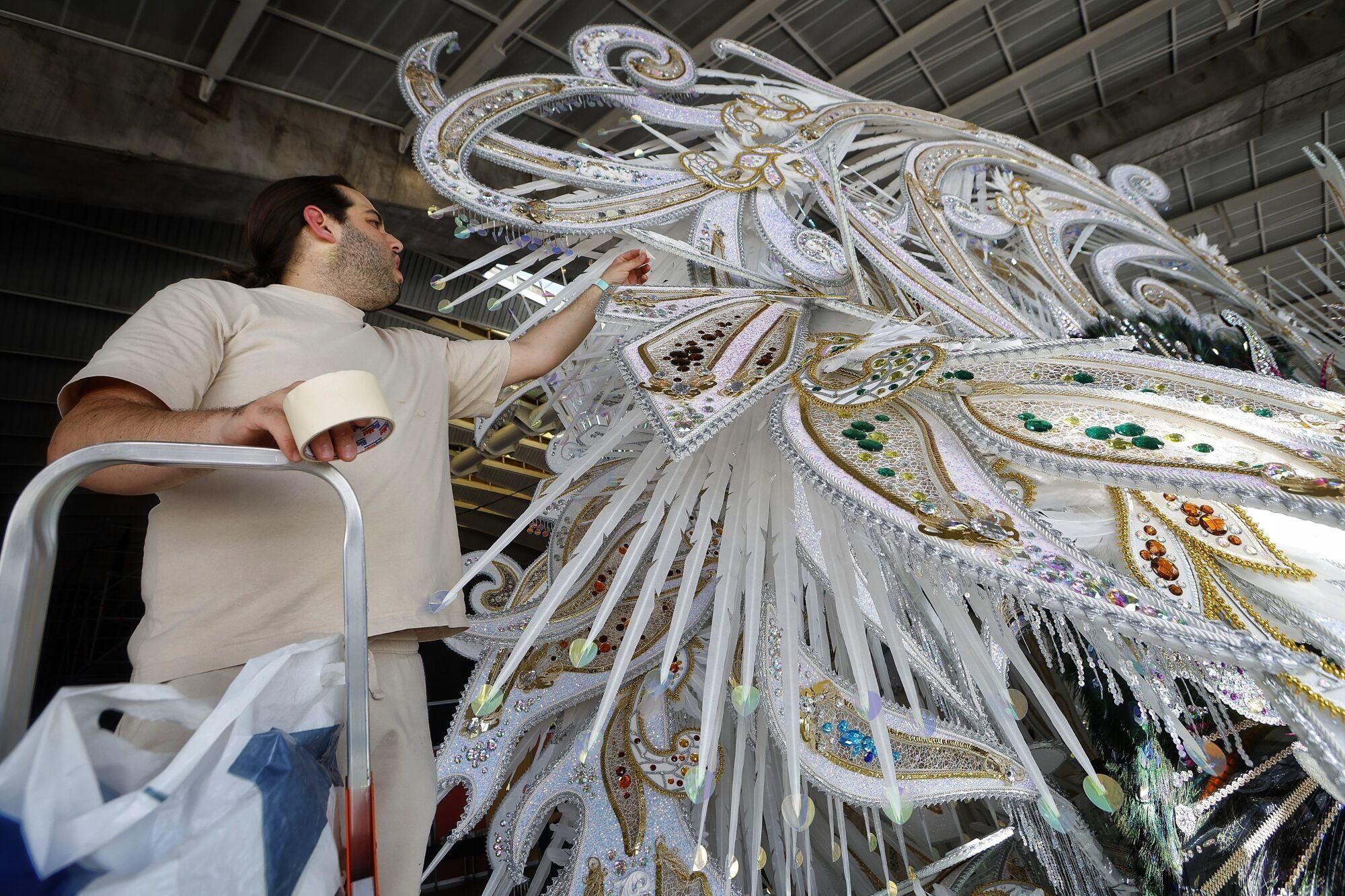 Backstage de la Gala de la Reina de Santa Cruz de Tenerife