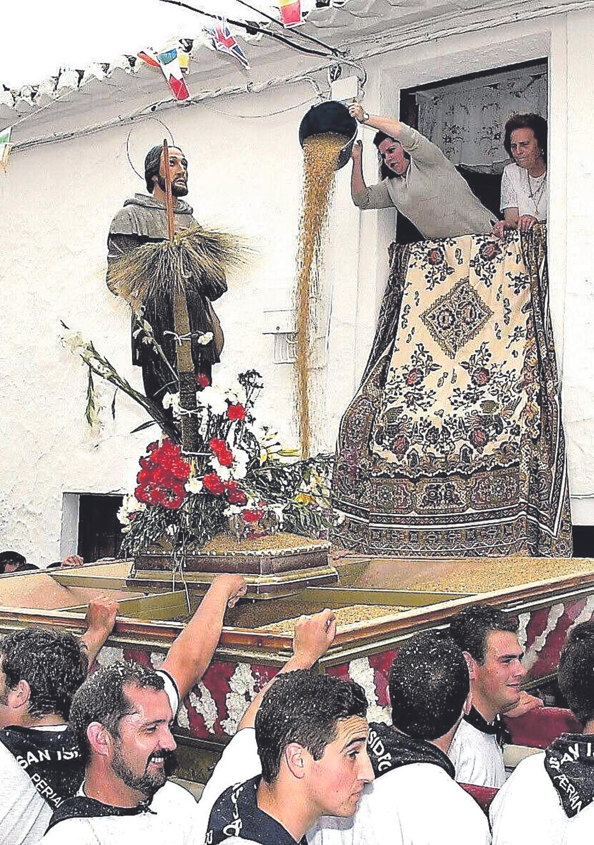 Las romerías en honor a San Isidro en las localidades axárquicas de Nerja y Periana