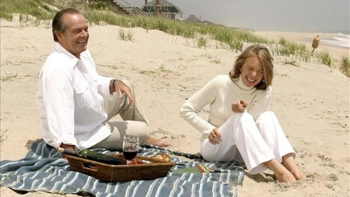 Jack Nicholson y Diane Keaton