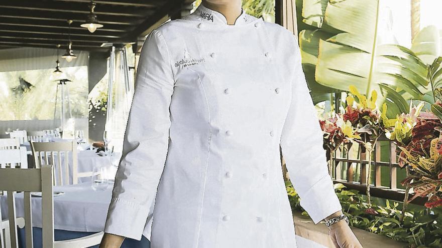La chef dominicana María Marte. // FdV