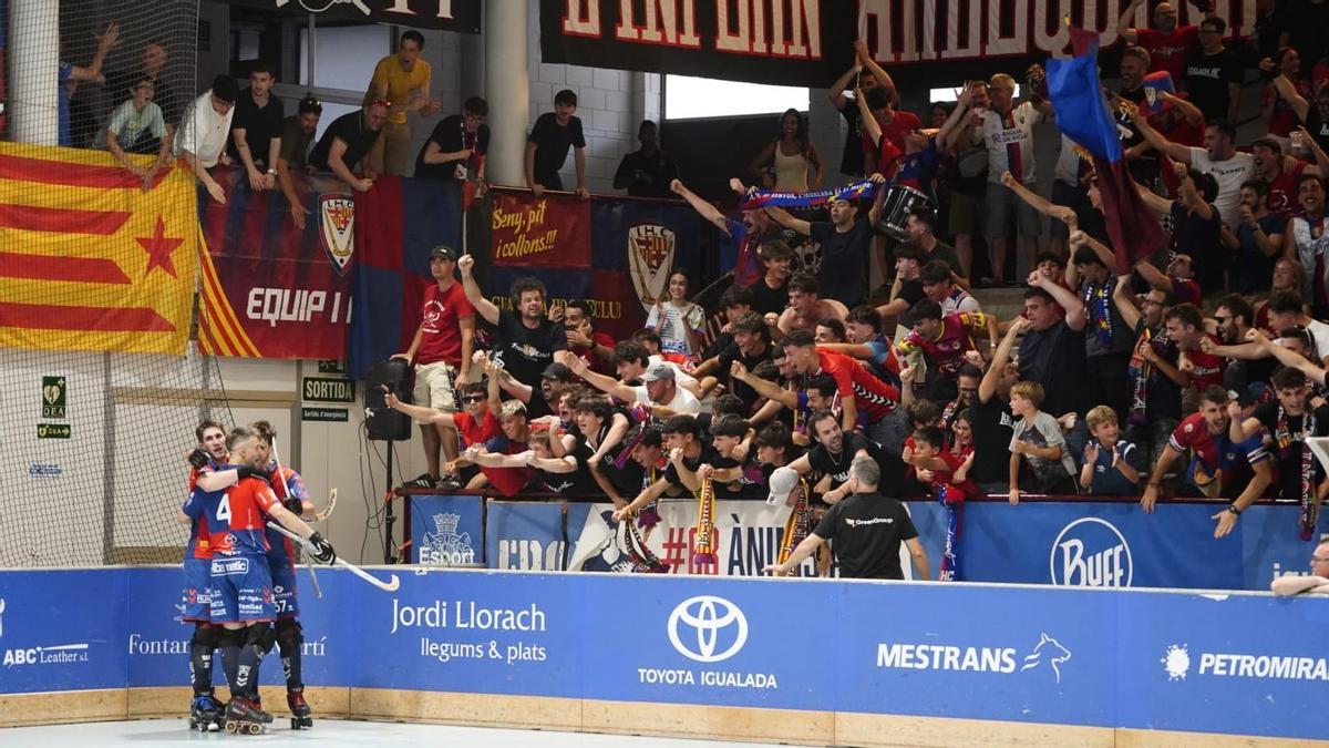 Les millors fotos del tercer partit entre l'Igualada Rigat i el Hockey Club Liceo