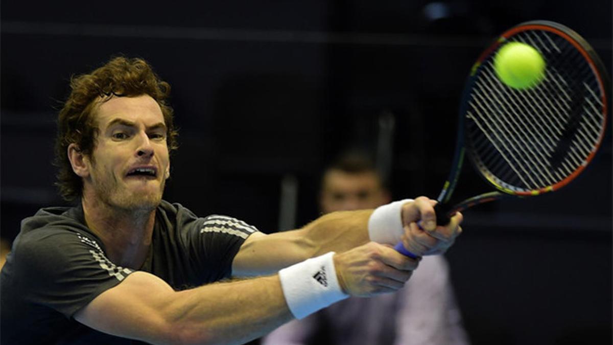 Andy Murray durante el partido frente a Anderson