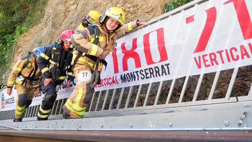 Les millors fotos de la Cursa Vertical de Montserrat 2026