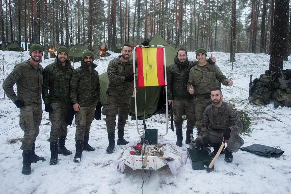 Fotogalería / Misión de la Brigada Guzmán el Bueno X en Letonia