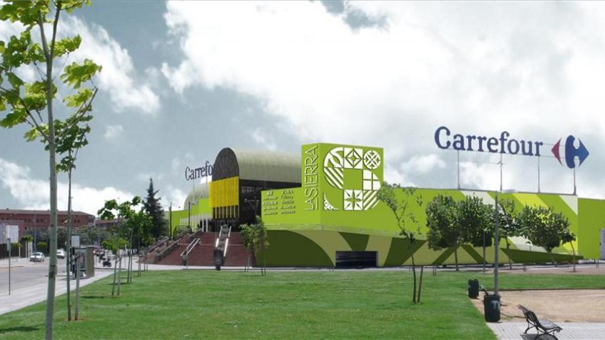 El centro comercial La Sierra.