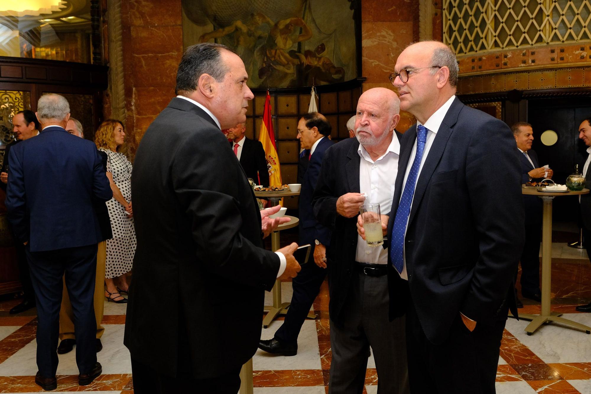 Fiesta del trono de Marruecos en el hotel Santa Catalina