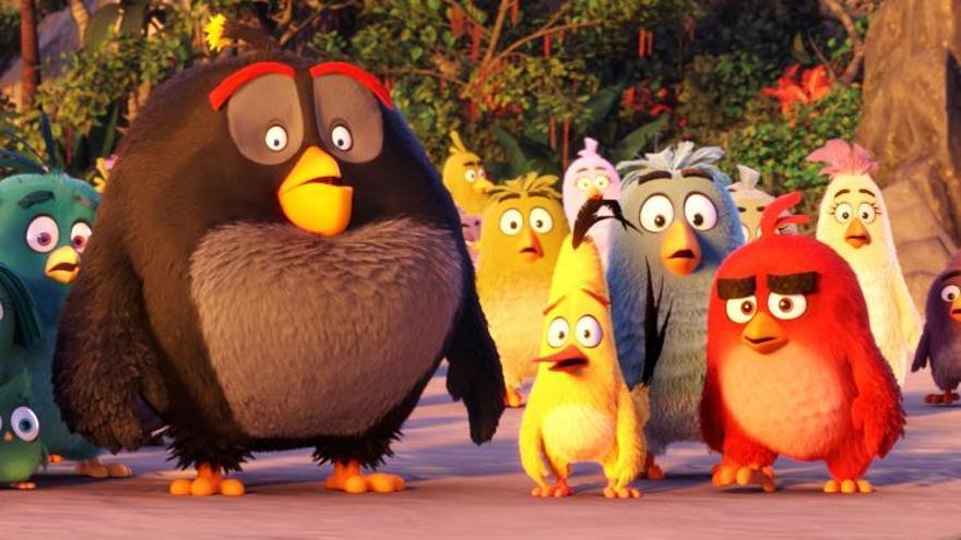 &#039;Angry Birds&#039; toman la cartelera.