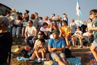 El eclipse desde la comarca del Deza, en imágenes