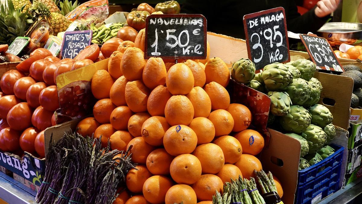 El precio de las naranjas en Málaga se dispara.