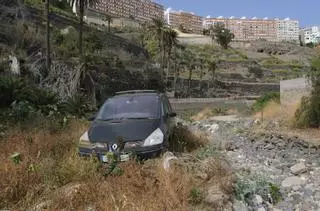 Destrozos de la borrasca Therese en el Guiniguada, cuatro meses después