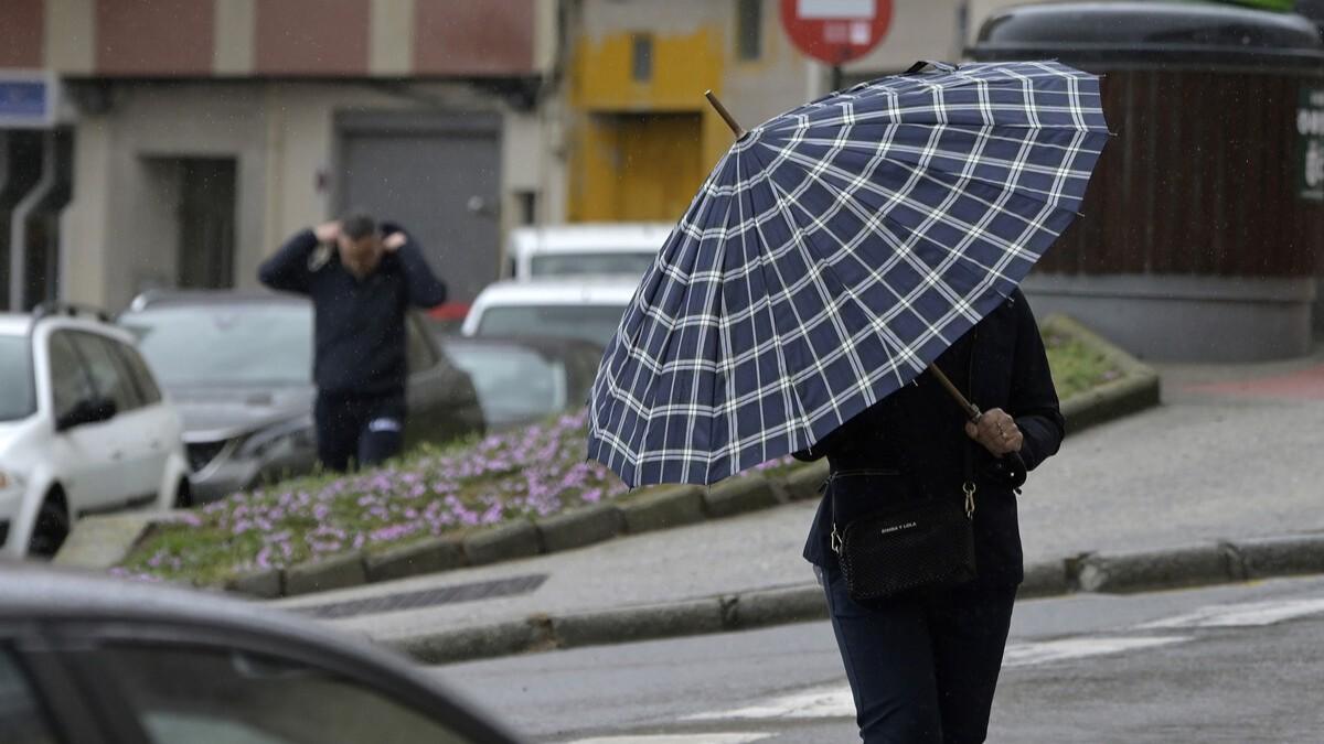 Mañana miércoles volveremos a echar mano del paraguas en Galicia